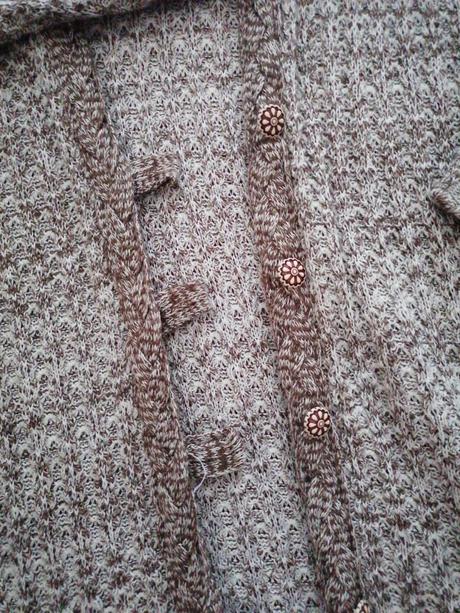 Háčkovaný tenký sveter xl, xl