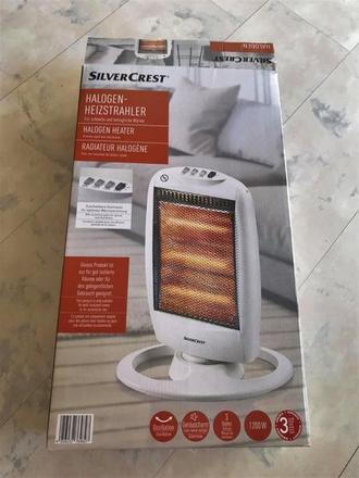 Halogénový ohrievač, silver crest