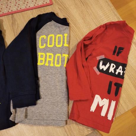 Balík tričiek lego, tu, carters, 104–116