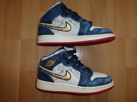 Tenisky jordan 1 mid se take flight, air jordan,36