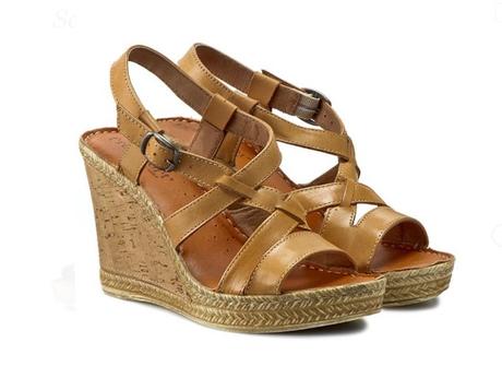 Pohodlné kožené sandále, 39