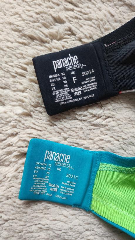 Športové podprsenky panache sport, 70f