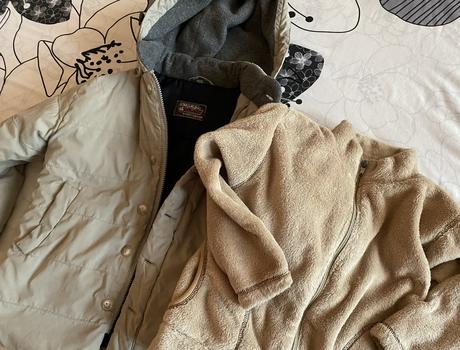 Teplá mäkká chlpatková mikina v. 122/128, 122