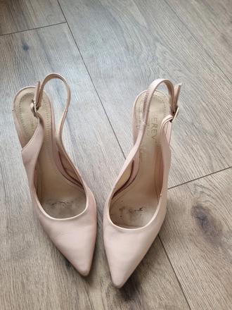 Telové kožené lodičky berevi veľ. 36, 36