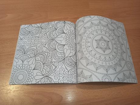 Rangoli - stress relieveing colouring book, 