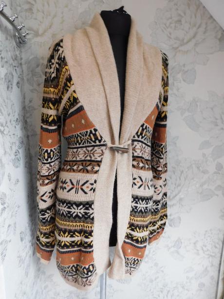 Pekny pleteny kardigan, h&m,36