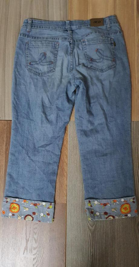 Riflove trojstvrtove nohavice iko, xl