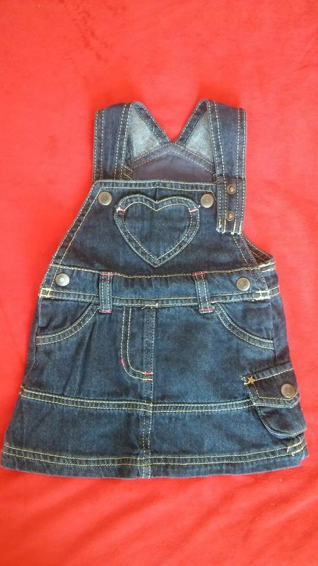 Riflová suknička veľkosť 68, lupilu,68