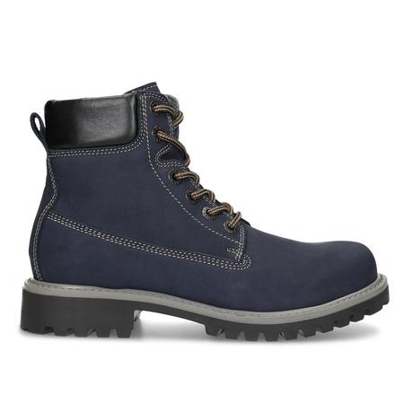 Tmavomodrá dámska členková obuv, baťa,37