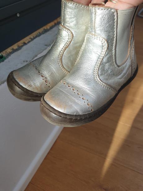 Bisgaard strieborné čižmy (15cm), 24