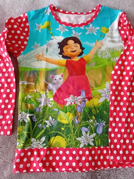 Tričká pre dvojičky dievčatá heidi 140, 140