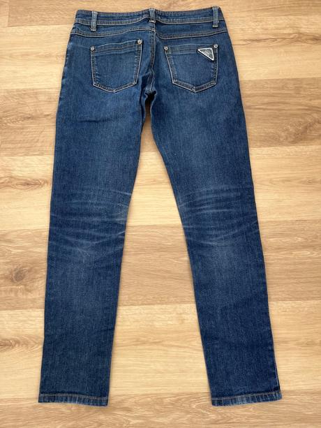 Modré rifle s nízkym pásom, m