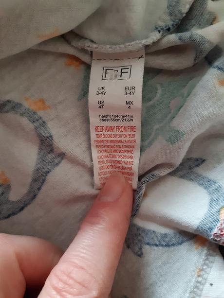 Vianočná tunika/krátke šaty, f&f,98