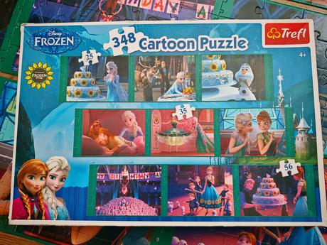 Puzzle elsa a anna - frozen,