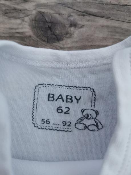 Krátkorukávové body 3 kusy, 62