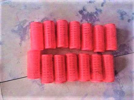 Natáčky na suché zipsy 23 ks,