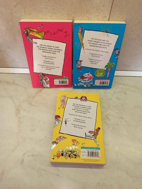 David walliams - the world worst children 1+ 2 + 3, 