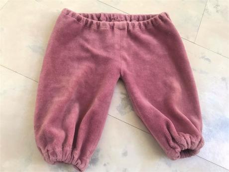 Zamatové oblečenie na veľkú bábiku, 