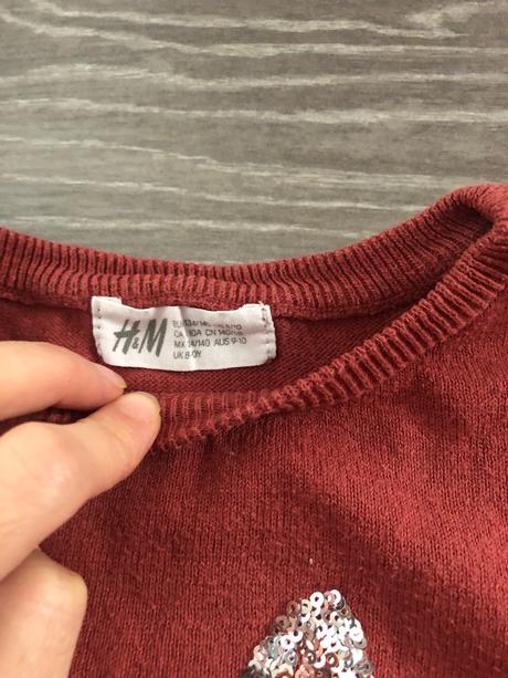 Dievcensky sveter, h&m,140