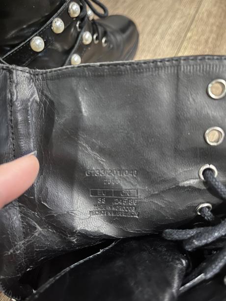 Zara kožené čižmy, zara,38