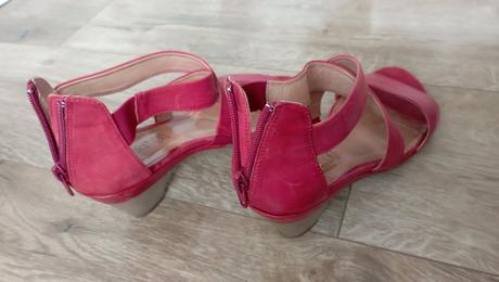 Kožené sandálky, lasocki,37