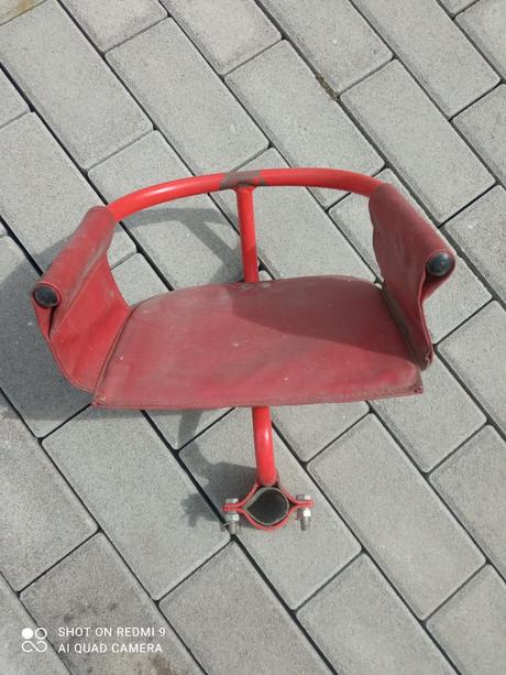 Retro čssr sedátko na bycikel, 