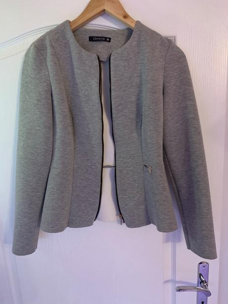 Športové sako z teplakoviny, s