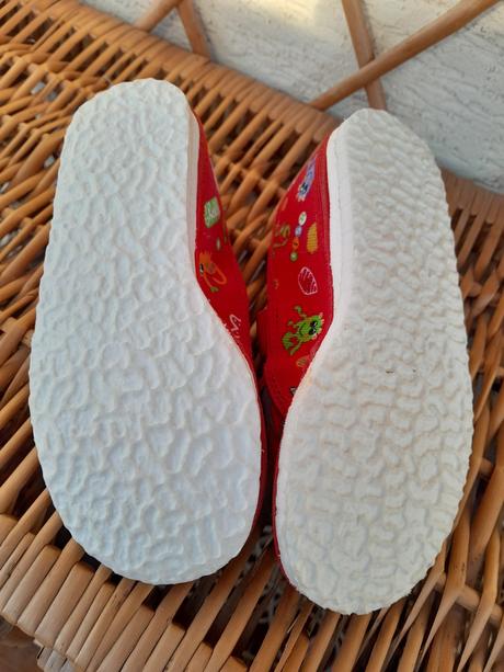 Papučky červené deichmann, deichmann,23