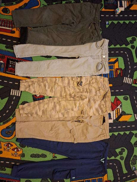 Nohavice, teplaky 122, h&m,122