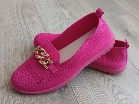 Ruzove a cierne mokasiny, 36 - 41