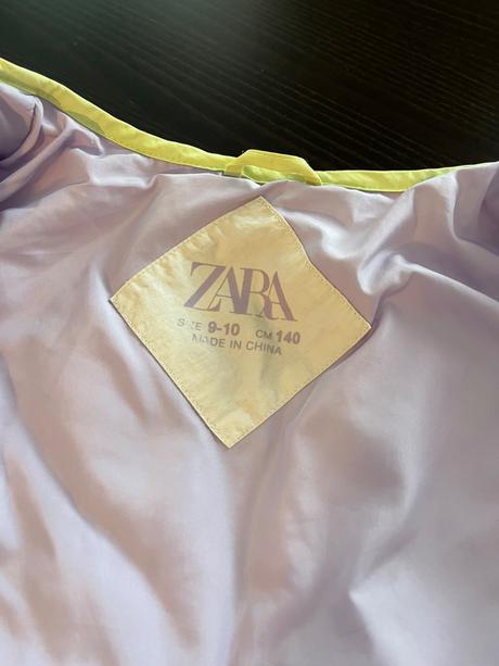 Ľahká prešívaná bundicka, zara,140