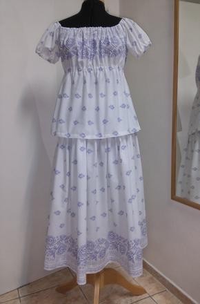 Folklórne dvojdielne šaty, 42