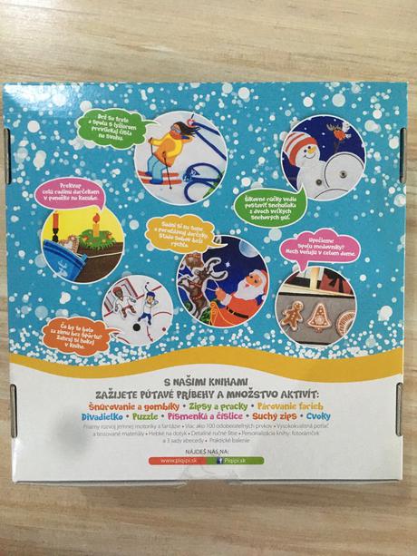 Piqipi quiet book zimná edícia nová, 