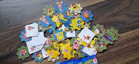 Zberateľské kartičky sponge bob,