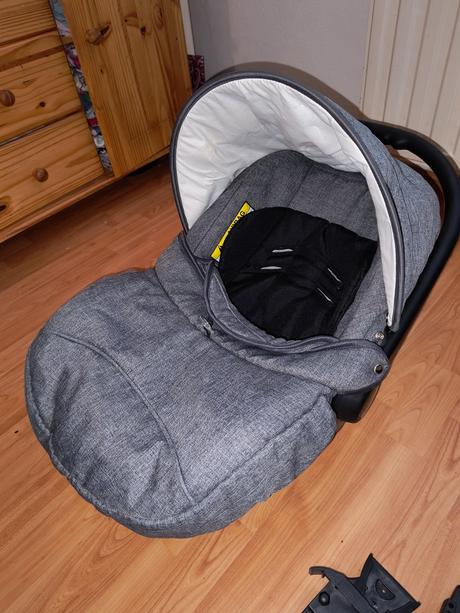 Ružový kočiar riko aicon trojkombinacia s prísluše, riko