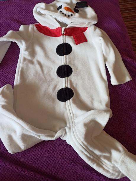 Dupačky, hrubšie, malý snehuliacik, 80