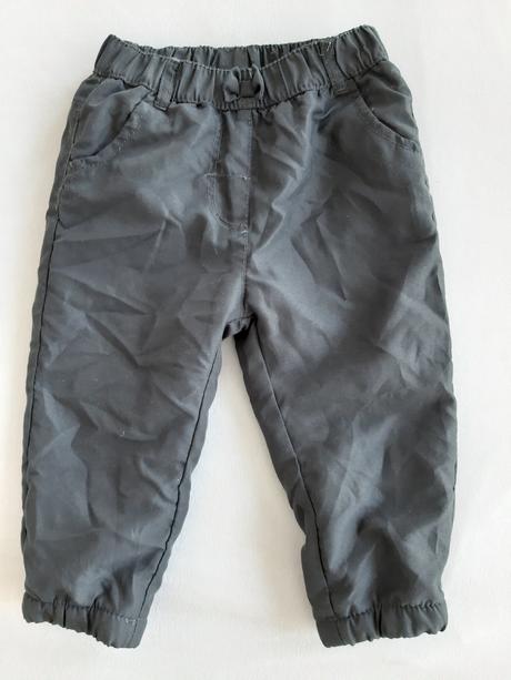 Zateplene nohavice, topomini,80