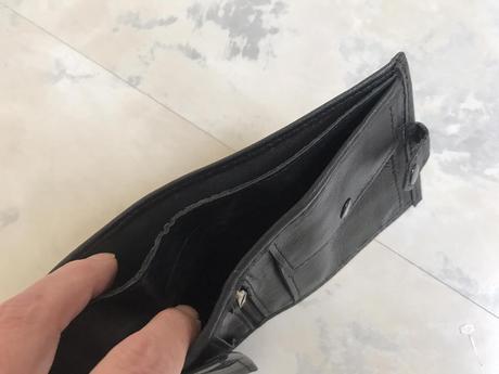 Luxusná kožená peňaženka,