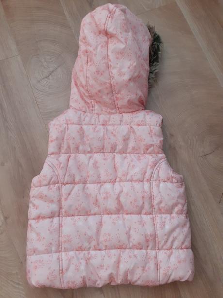 Dievčenská zateplena vesta, f&f,104