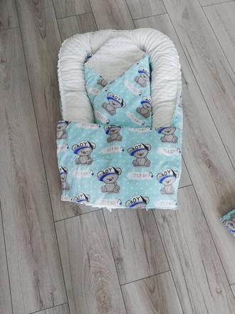 Detsky mantinel, hniezdo a petinka, šírka (cm): 35,dĺžka (cm): 120