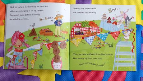 Emily button helps at the fair - p,