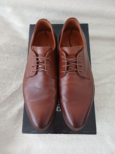 Pánske kožené topánky zn. ozeta, veľ. 40, 40