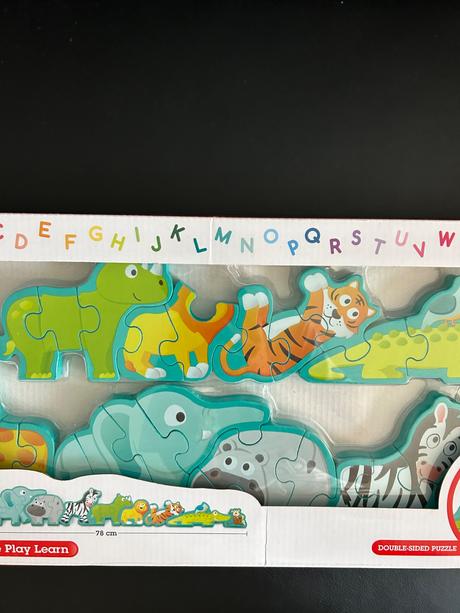 Hape 3d puzzle zvieratka,