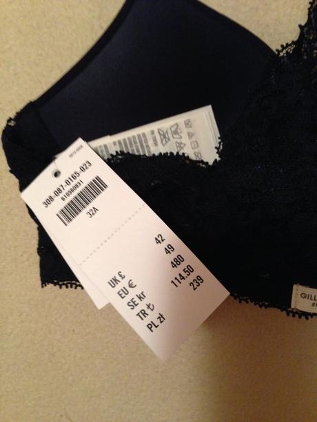 Podprsenka gilly hicks 32/a-70a  abercrombie&fitch, 70a / 75a