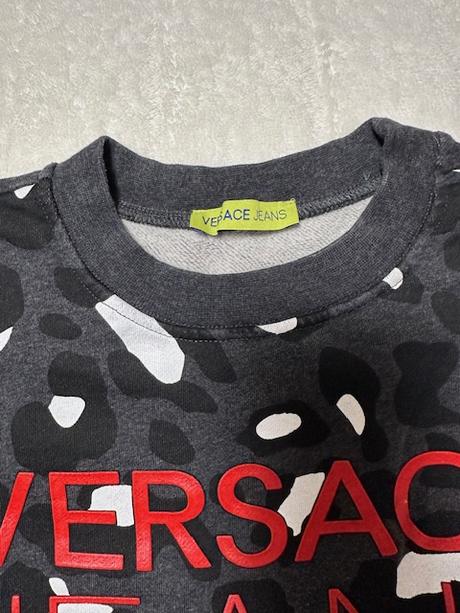 Tmavošedá mikina zn. versace jeans originál, versace,m