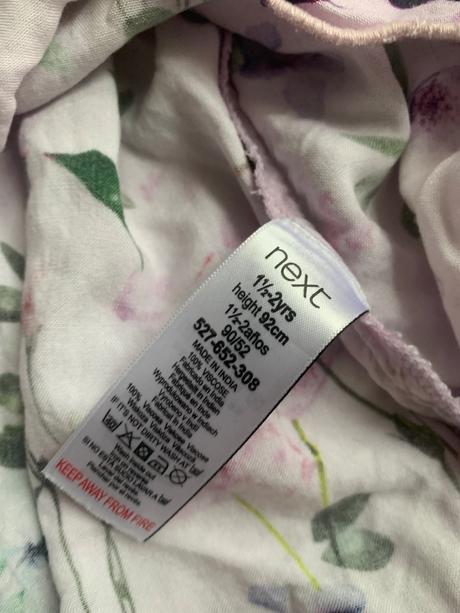 Letné šaty next 1,5-2r, next,92