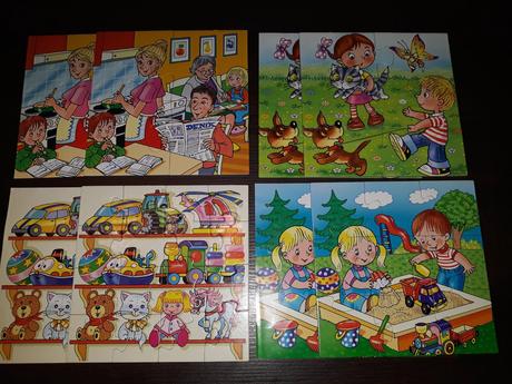 Puzzle set, cca. od 2-2,5 r., 