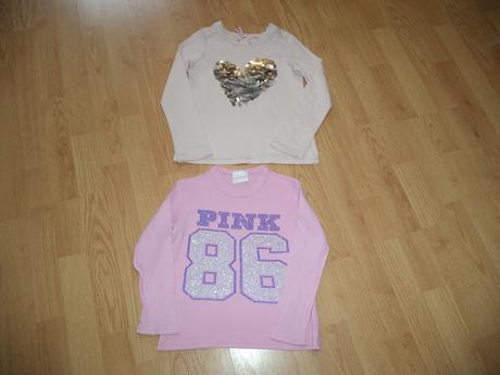 2 x triko s dlhým rukávom, 116, next,116