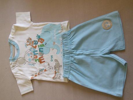 Balík oblečenia na leto pre chlapca do 3 mesiacov, 50–62