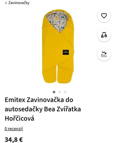 Prechodna emitex bea zavinovacka aj do auta,